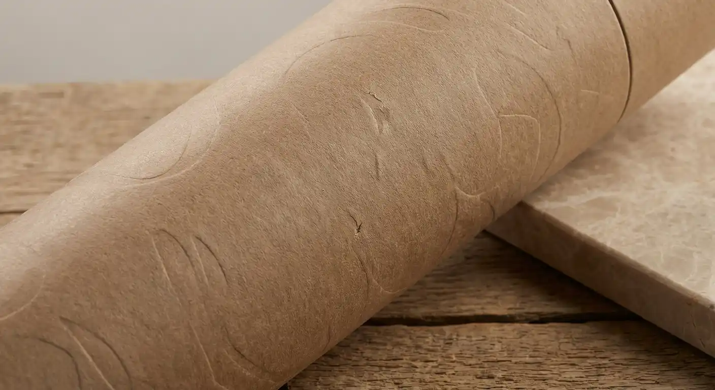 質感升級做法，紙管相關細節圖