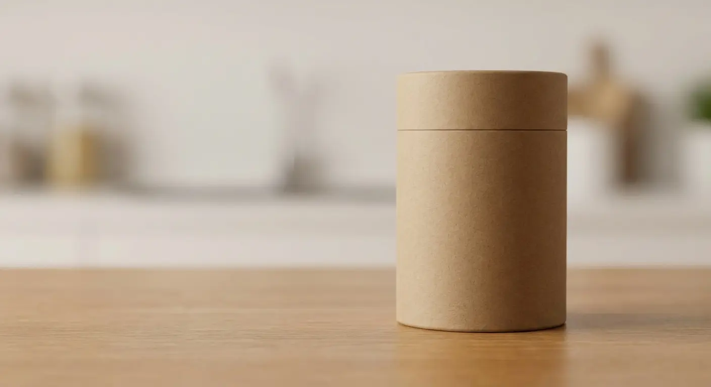 美妝保養品紙管包裝展示質感環保設計，品牌差異化策略客製化紙管方案。