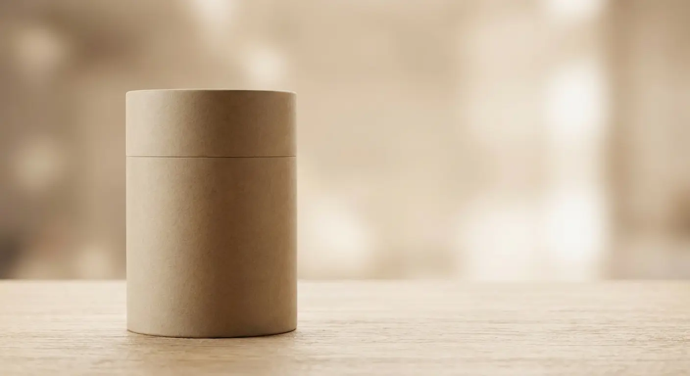 中藥粉紙罐包裝搭配漢方食材展示，漢方品牌專業形象保鮮客製化方案。