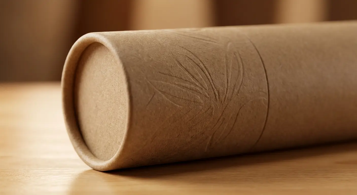 巧克力紙管的隔熱與保護設計，紙管相關細節圖