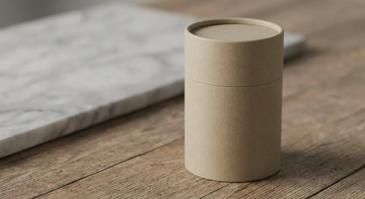 咖啡豆紙罐包裝搭配新鮮烘焙豆展示，精品咖啡保鮮與品牌升級客製方案。