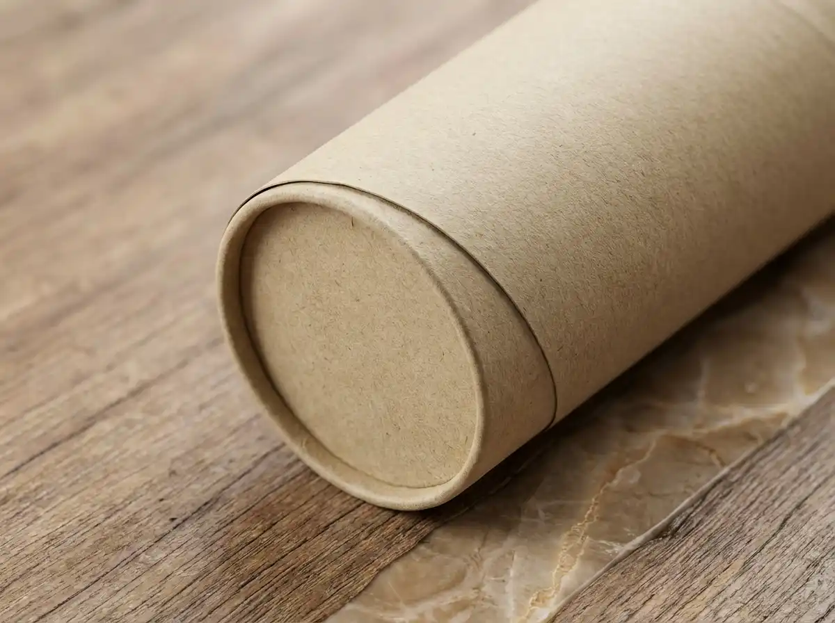 保養品紙管的遮光保護功能，紙管相關細節圖