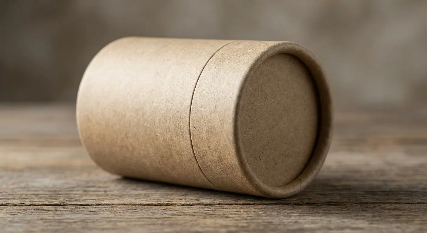 保養品瓶型與紙管搭配，紙管相關細節圖