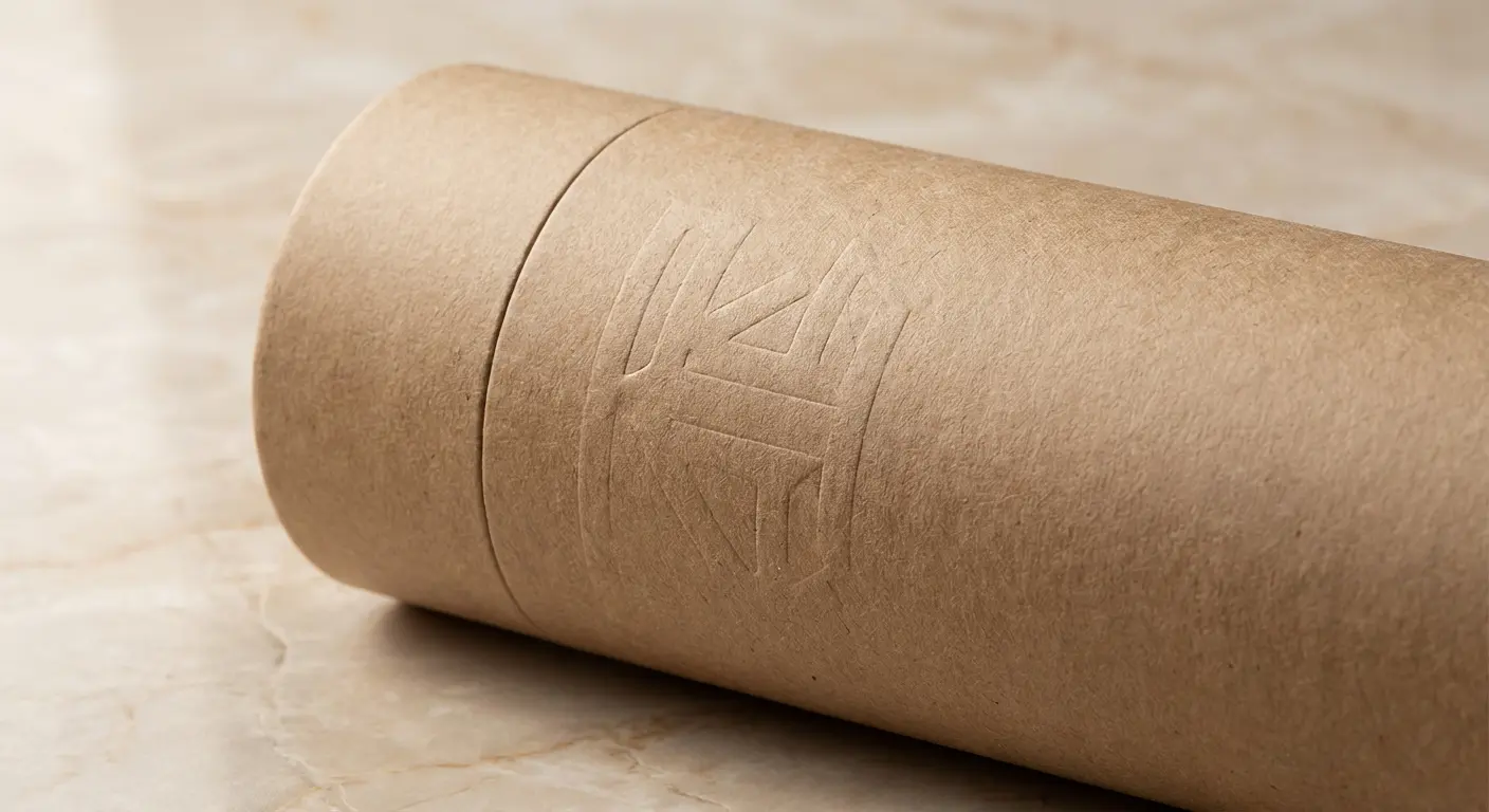 文創紙管的視覺設計策略，紙管相關細節圖