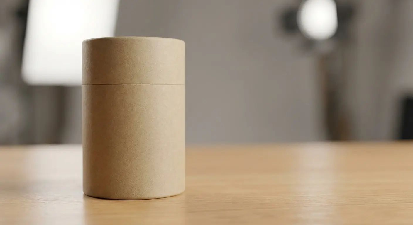 客製化紙罐設計展示多種印刷加工效果，品牌色彩應用與表面加工完整規劃。