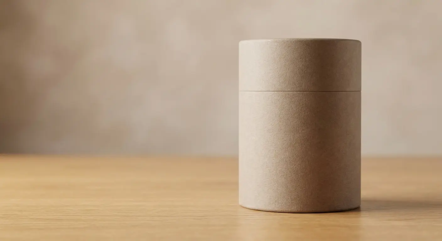 圓筒包裝完整指南：為什麼越來越多品牌選擇圓形容器？，圓筒包裝相關包裝說明圖