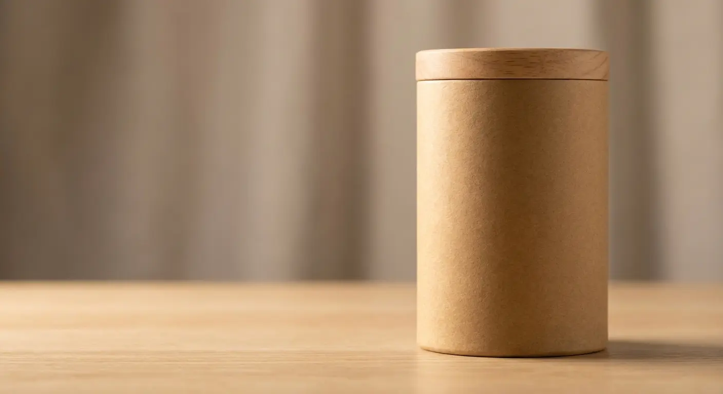 乾燥菇類農產品紙罐包裝展示產地直送品牌，升級指南客製化紙罐方案。