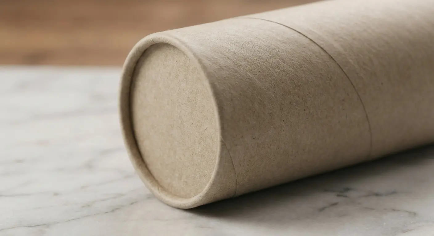 精油為什麼需要紙管包裝？，紙管相關細節圖