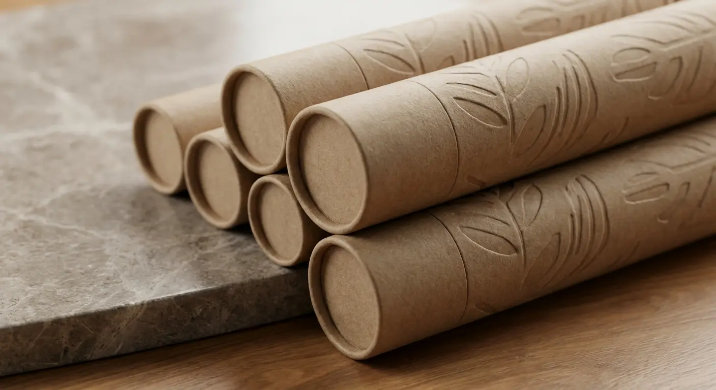 過年紙筒禮盒設計，禮盒相關細節圖