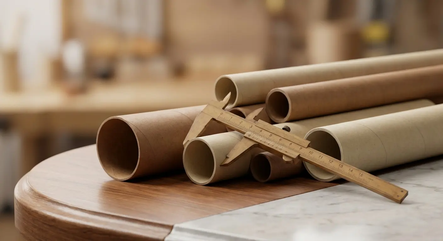 手工皂紙管的規格選擇，紙管相關細節圖