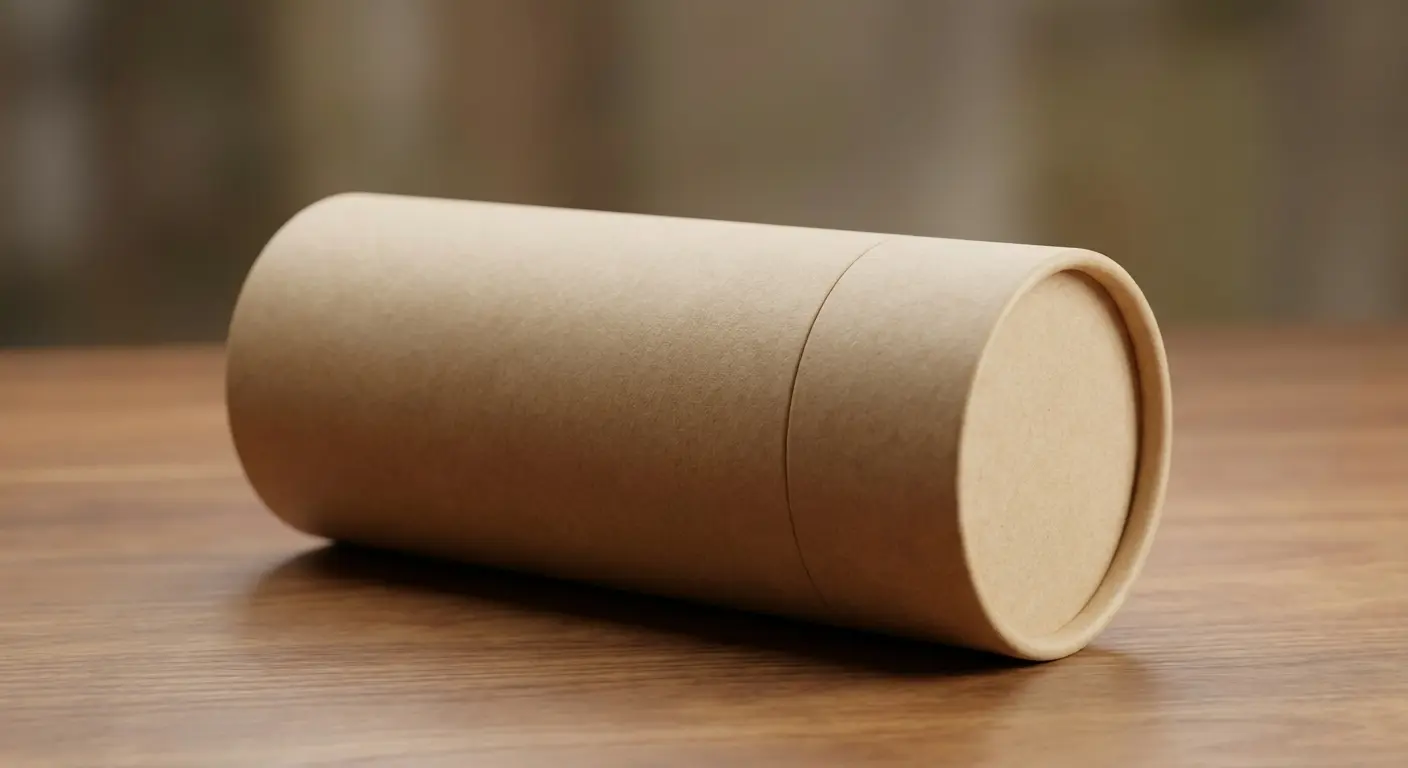 保健食品紙罐 塑料罐 比較——保健食品紙罐與塑料罐並排比較，展示兩種包裝的質感差異