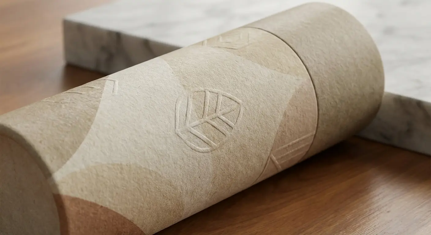 保健食品對包裝的要求主要有兩點：保護性與品牌視覺，紙罐相關細節圖