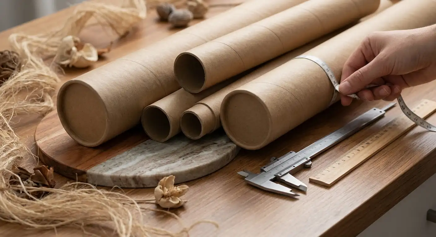 花草茶紙罐的口徑與容量選擇，紙罐相關細節圖