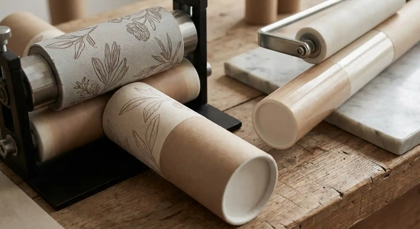 蜂蜜紙罐的印刷設計風格，紙罐相關細節圖