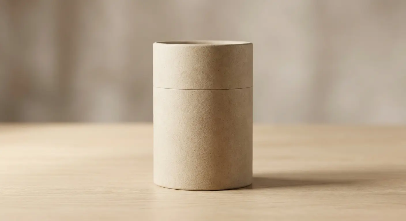 蜂蜜紙罐包裝搭配蜂蜜玻璃瓶展示，蜂農品牌產地故事與精品升級紙罐方案。