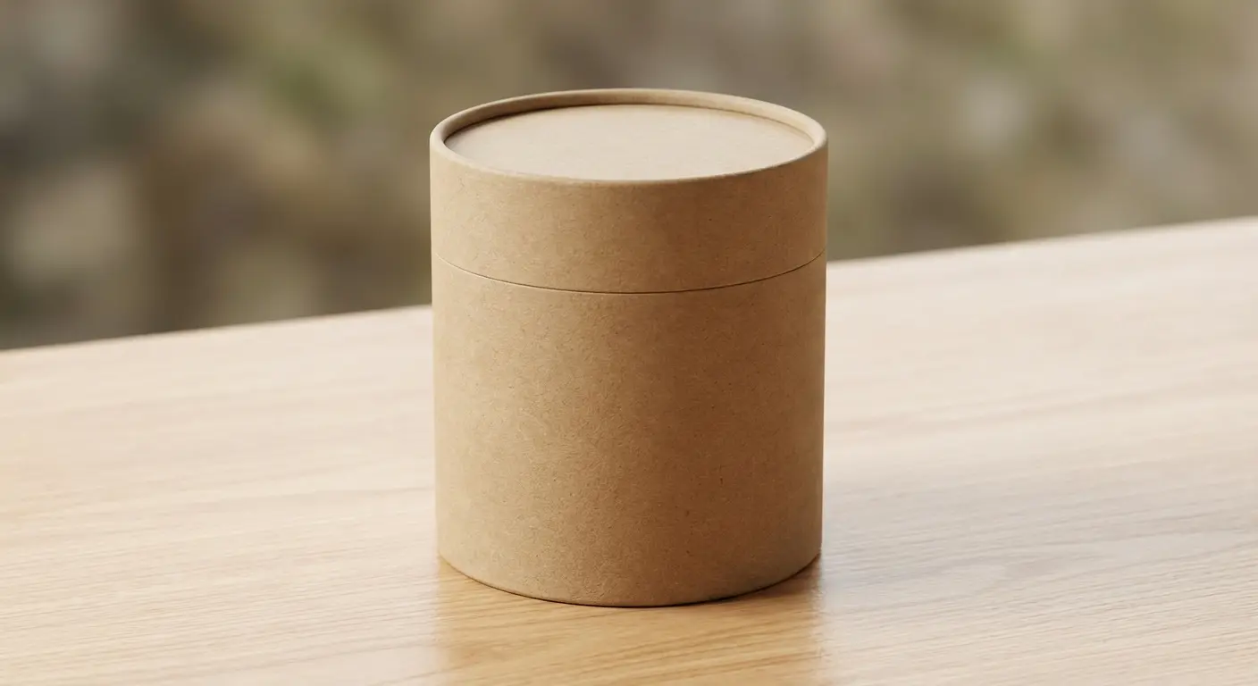 護唇膏推管式紙管包裝，環保材質替代塑膠美妝品牌方案，客製化印刷設計。