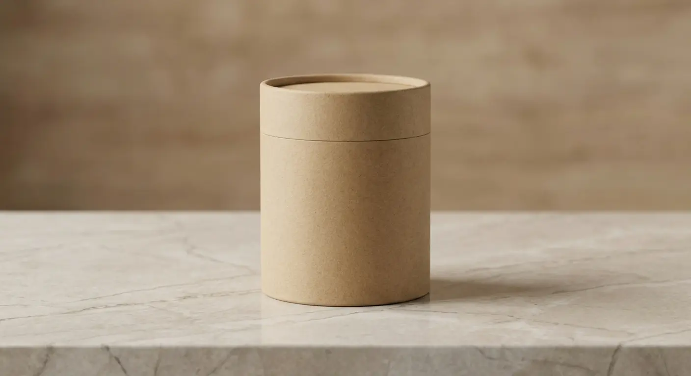 新品牌紙罐包裝展示：不同口徑與蓋型的紙罐