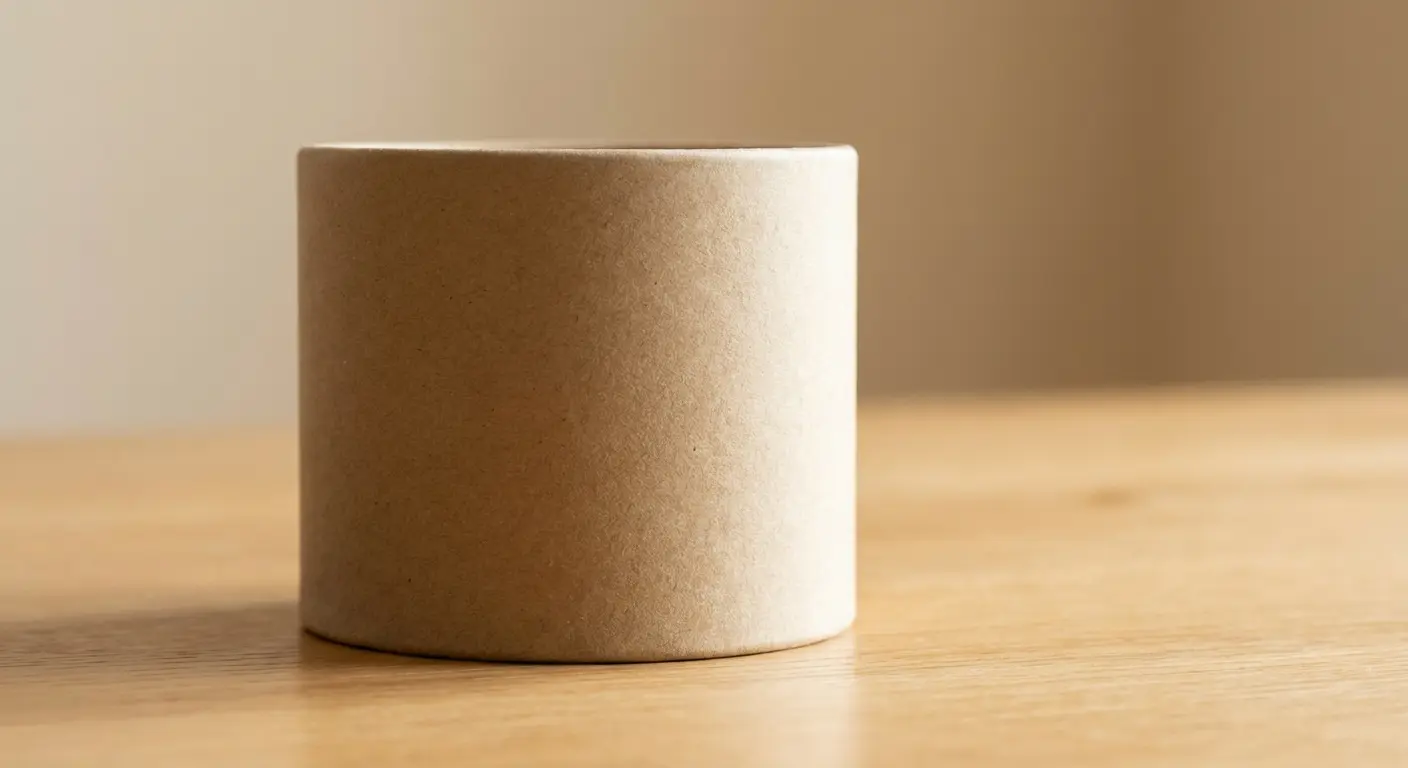 不同尺寸紙罐並排比較白底攝影，第一次下單準備清單客製化紙罐指南。