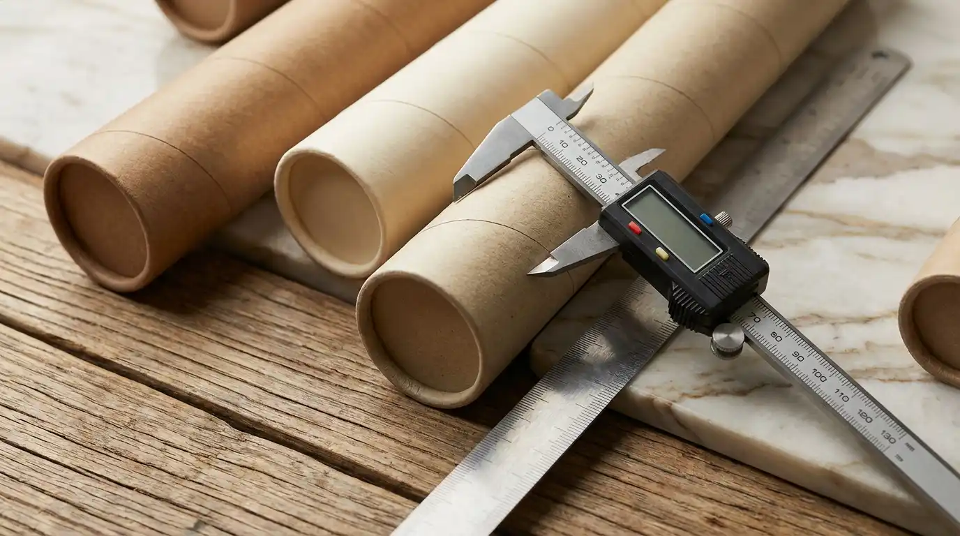 各規格紙罐的 MOQ 對照表，紙罐MOQ相關細節圖