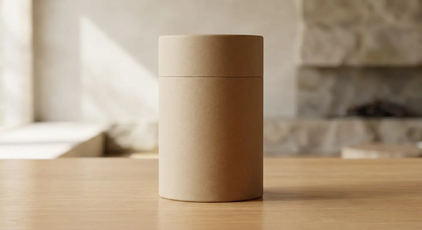 紙罐與軟袋包裝成本質感比較展示，品牌選材決策完整說明客製紙罐指南。