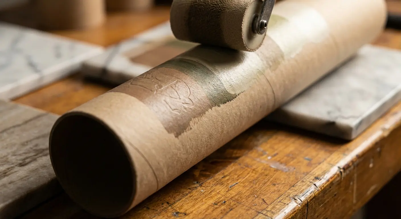 紙筒印刷的結構：你印的是「面紙」，不是紙管本身，紙筒印刷相關細節圖