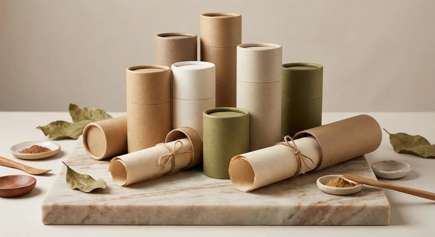 蓋型選擇與價格差異，紙罐訂製相關細節圖