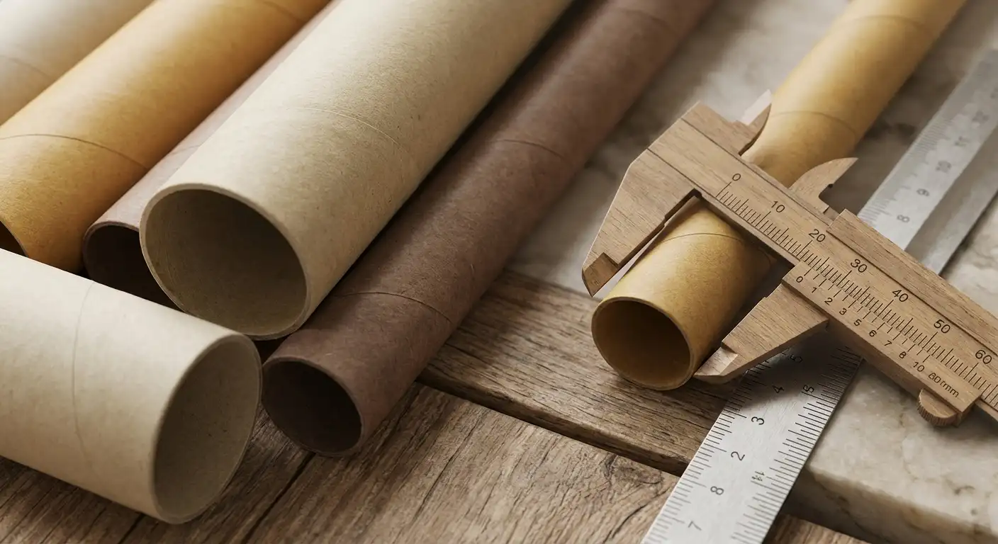 結論先講：六種口徑的快速對照表，紙罐口徑相關細節圖