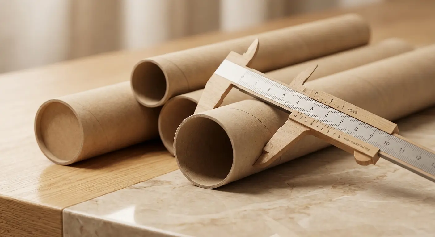 評估重點一：口徑彈性——你的設計能被生產嗎，紙筒工廠相關細節圖