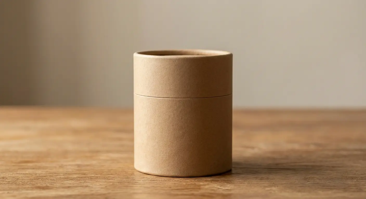 紙罐起訂量與費用分析示意圖，展示不同數量級距的紙管紙罐包裝