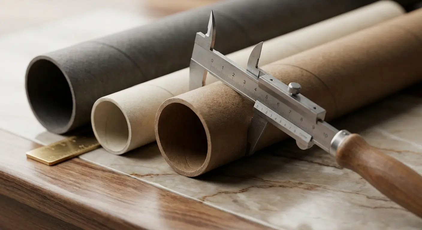 第一步：確認口徑——這是所有規格的起點，紙管哪裡買相關細節圖