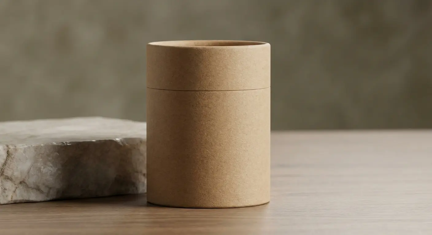 紙罐與紙盒比較示意圖，五個問題幫你30秒決定紙罐紙盒選擇的完整指南。