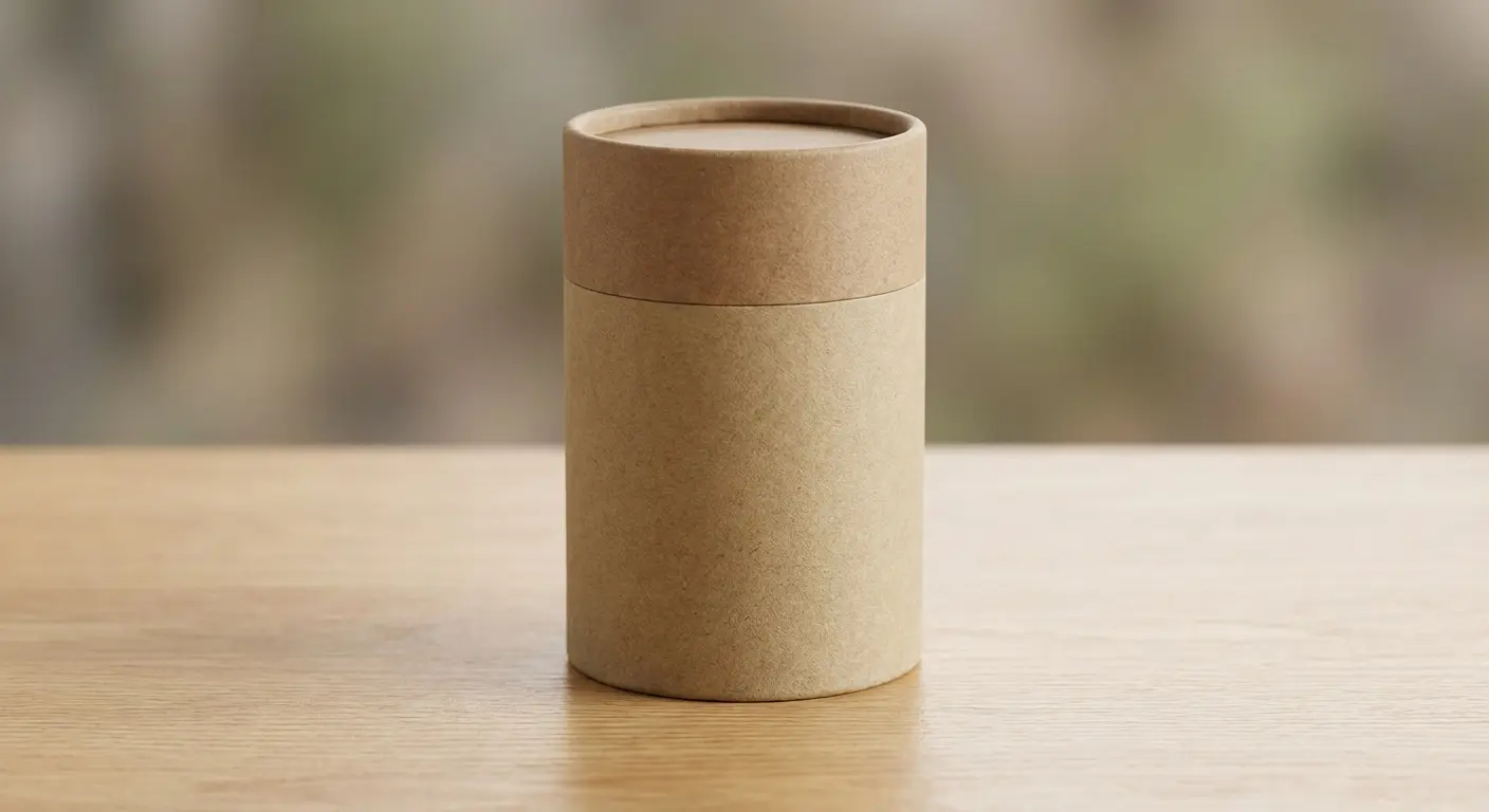 寵物保健紙罐安全材質展示，品牌包裝指南與食品級客製化紙管方案說明。