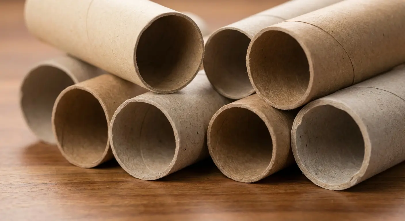 海報筒的結構與材質要求，紙管相關細節圖