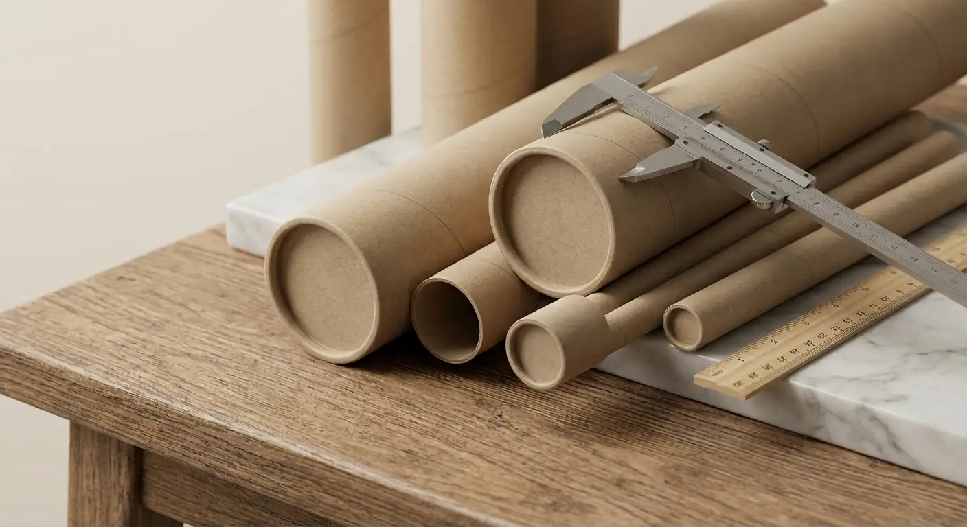 香料紙罐的規格搭配，紙罐相關細節圖