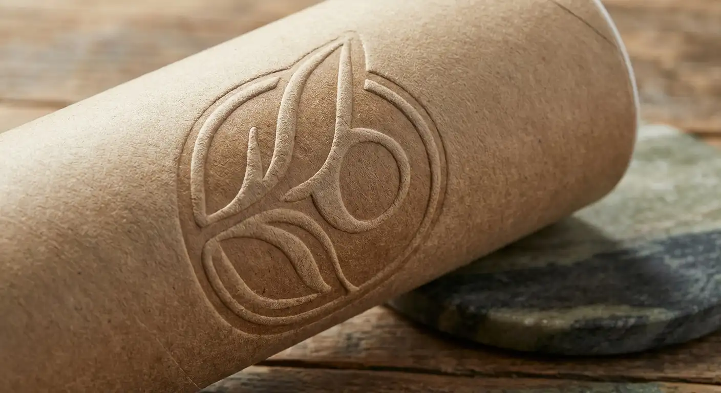 超級食物品牌的包裝需傳達「天然」、「健康」、「專業，紙罐相關細節圖