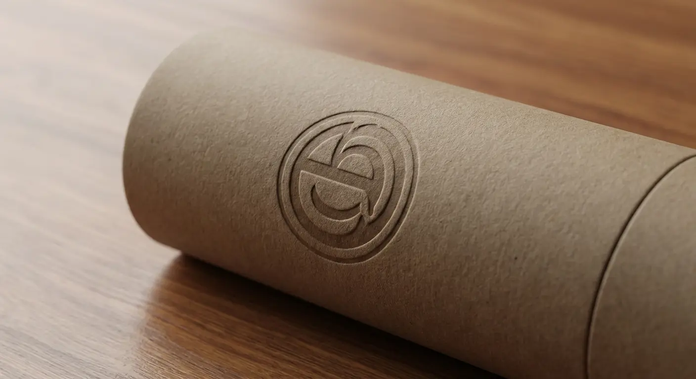 健康品牌的色彩策略，紙罐相關細節圖