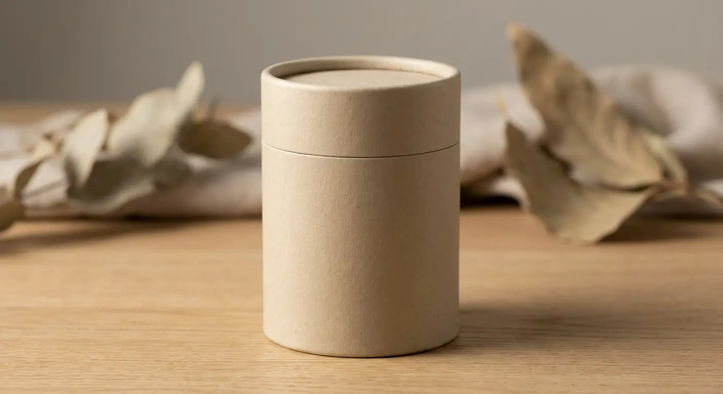 各式保健品紙罐包裝成品展示圖，食品級內襯易撕蓋與法規要求客製指南。