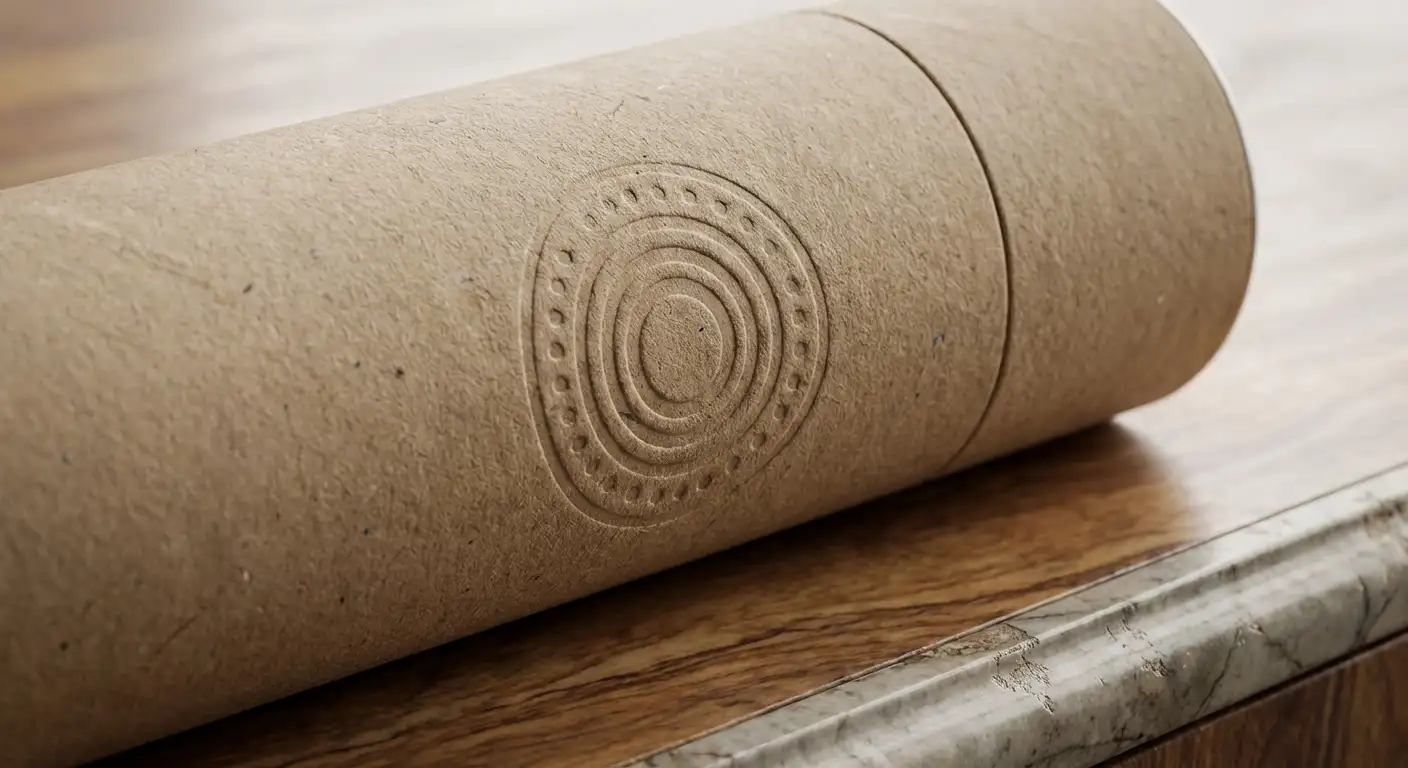 維他命紙罐的遮光防潮設計，紙罐相關細節圖