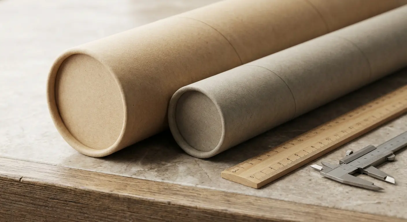 維他命紙罐的規格選擇，紙罐相關細節圖