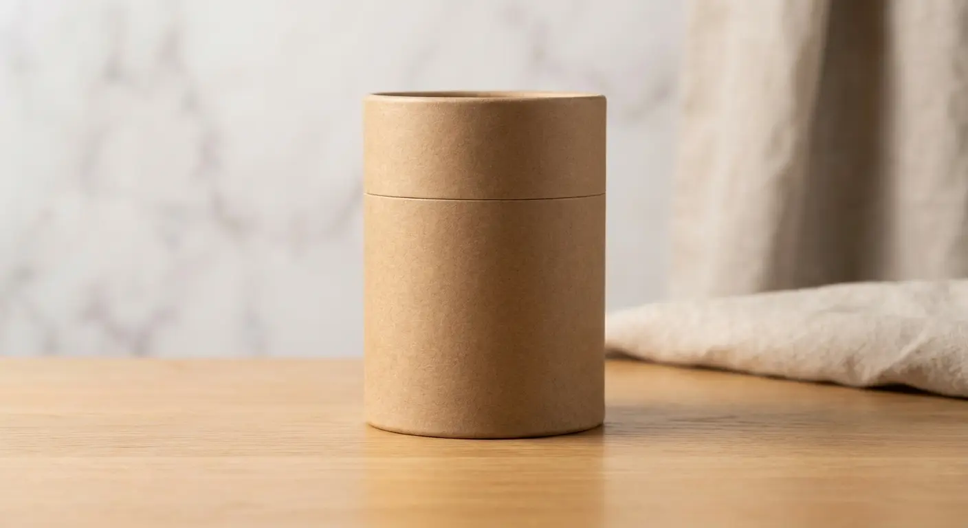 婚禮小物紙管包裝搭配玫瑰花瓣佈置，讓賓客帶走精緻記憶客製紙罐設計。