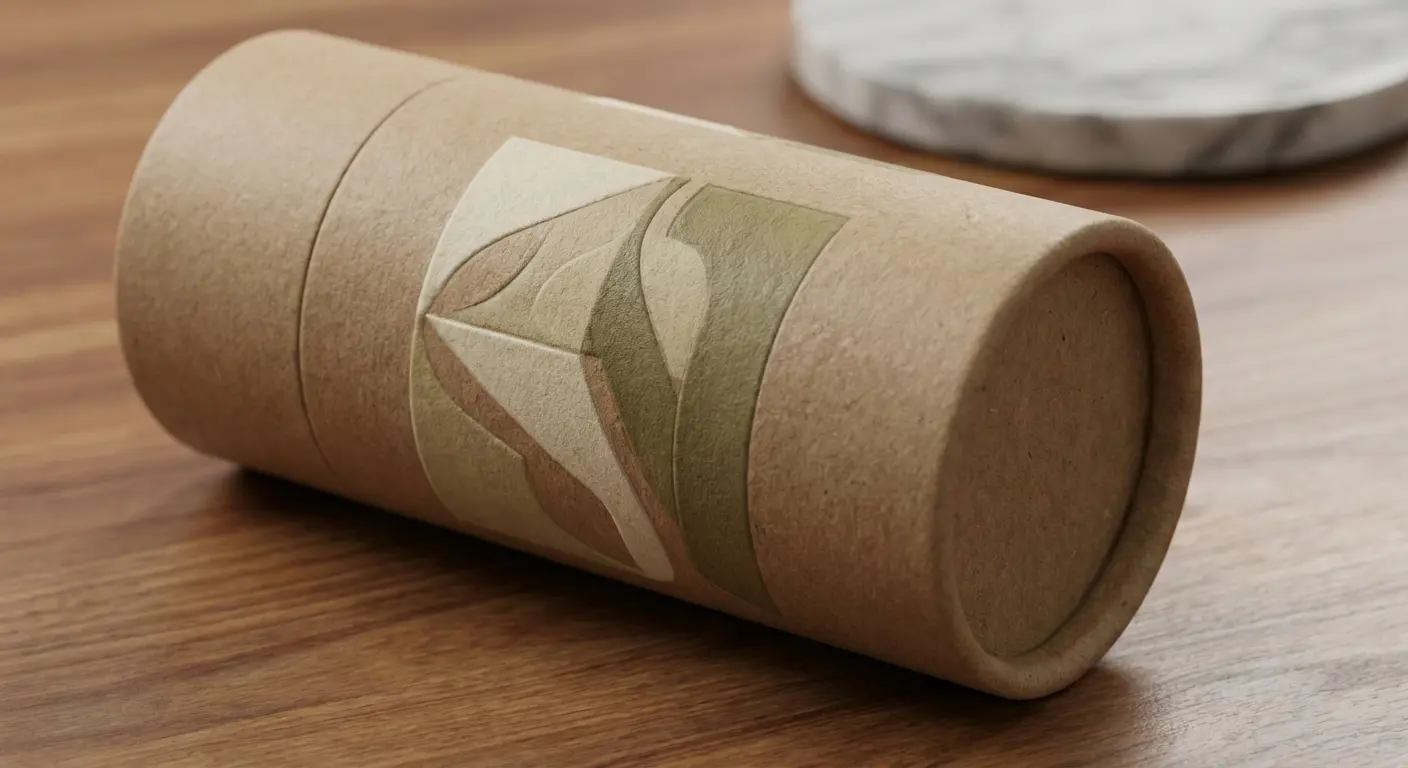 酒類紙筒的結構與保護設計，紙筒相關細節圖