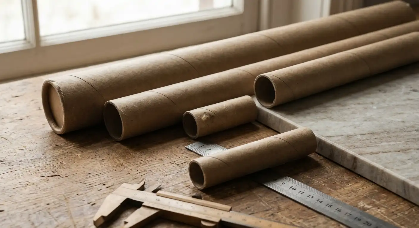 酒類紙筒的規格搭配，紙筒相關細節圖